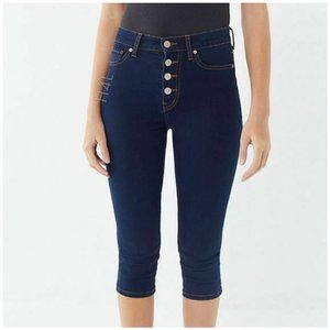 NWT UO Y2K Capri High Rise Denim Skinny Jeans